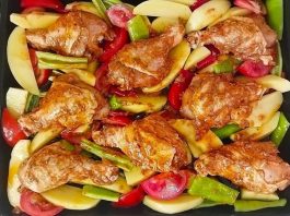 Fırında Tavuk But Lezzeti Sofraların Vazgeçilmezi Türk mutfağında sıklıkla tercih edilen yemekler arasında fırında tavuk but önemli bir yere sahiptir. Hem pratik hazırlanışı hem de doyurucu yapısı ile özellikle akşam yemeklerinde tercih edilen bu lezzet, sofraların vazgeçilmezidir. Sağlıklı pişirme yöntemlerinden biri olan fırınlama tekniği ile hazırlanan tavuk but, hem hafif hem de oldukça besleyicidir. Yanında hazırlanan sebzeler ve pilav ile tam bir öğün sunar. Konulu bir haber görseli
